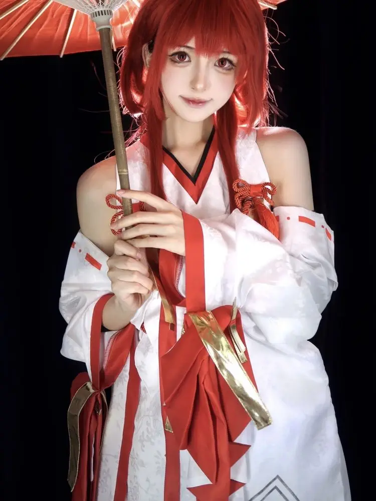 

Dragon fantasy cos Uesugi eri cos costume Uesugi family head kimono cosplay two-dimensional costume female