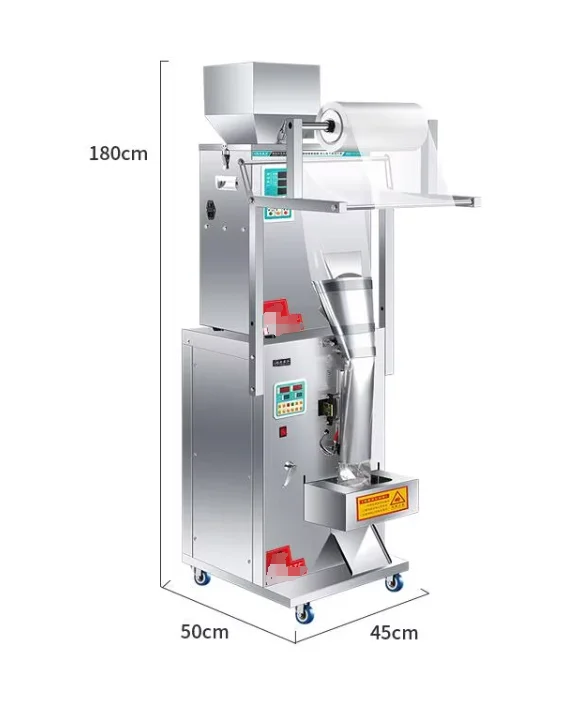 Fully Automatic Frozen Food Packaging Machine, Filling And Sealing Packaging Machine, 10-500G Sugar Packaging Machine