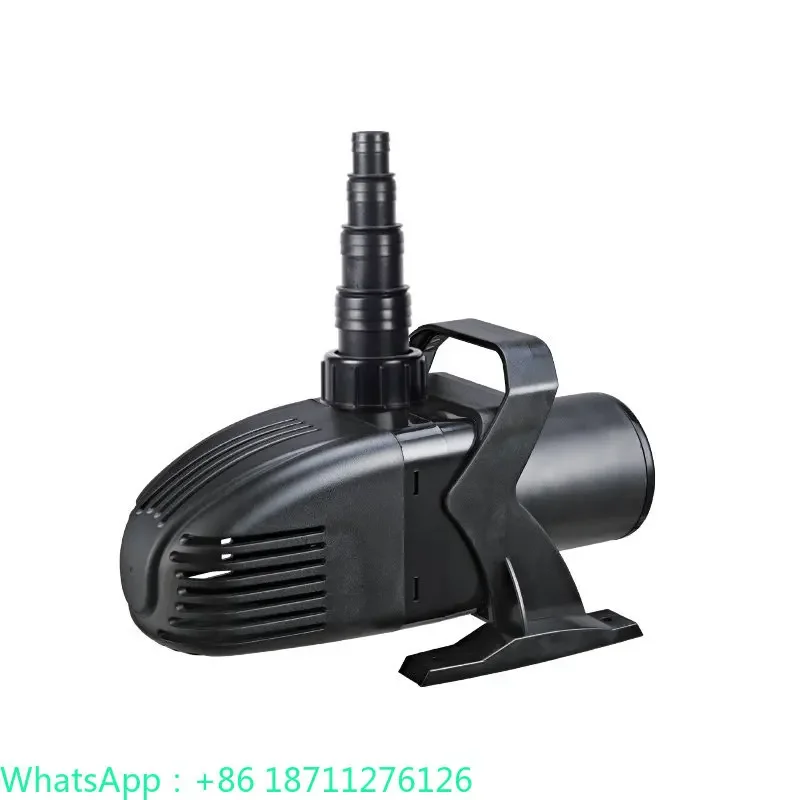 Fish pond pump high power silent submersible pump rockery pumping circulation filtration dual-purpose water and land WP