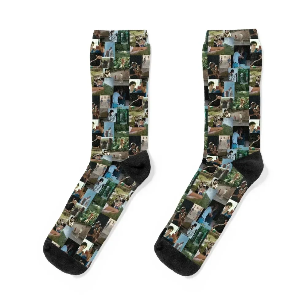 call me by your name elio and oliver Socks anti slip football snow cotton Mens Socks Women's