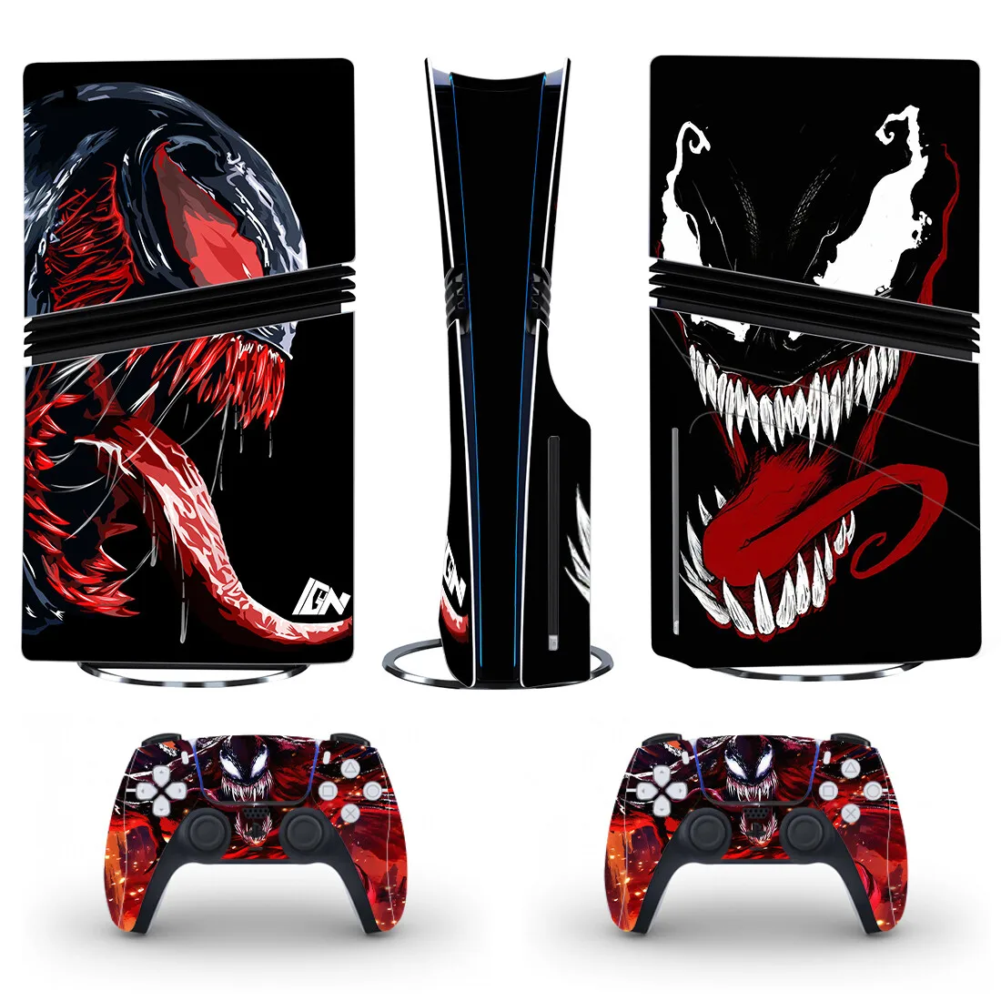 New Film PS5 Pro Disc Skin Sticker Protector Decal Cover for Console Controller PS5 Pro Disk Sticker Vinyl