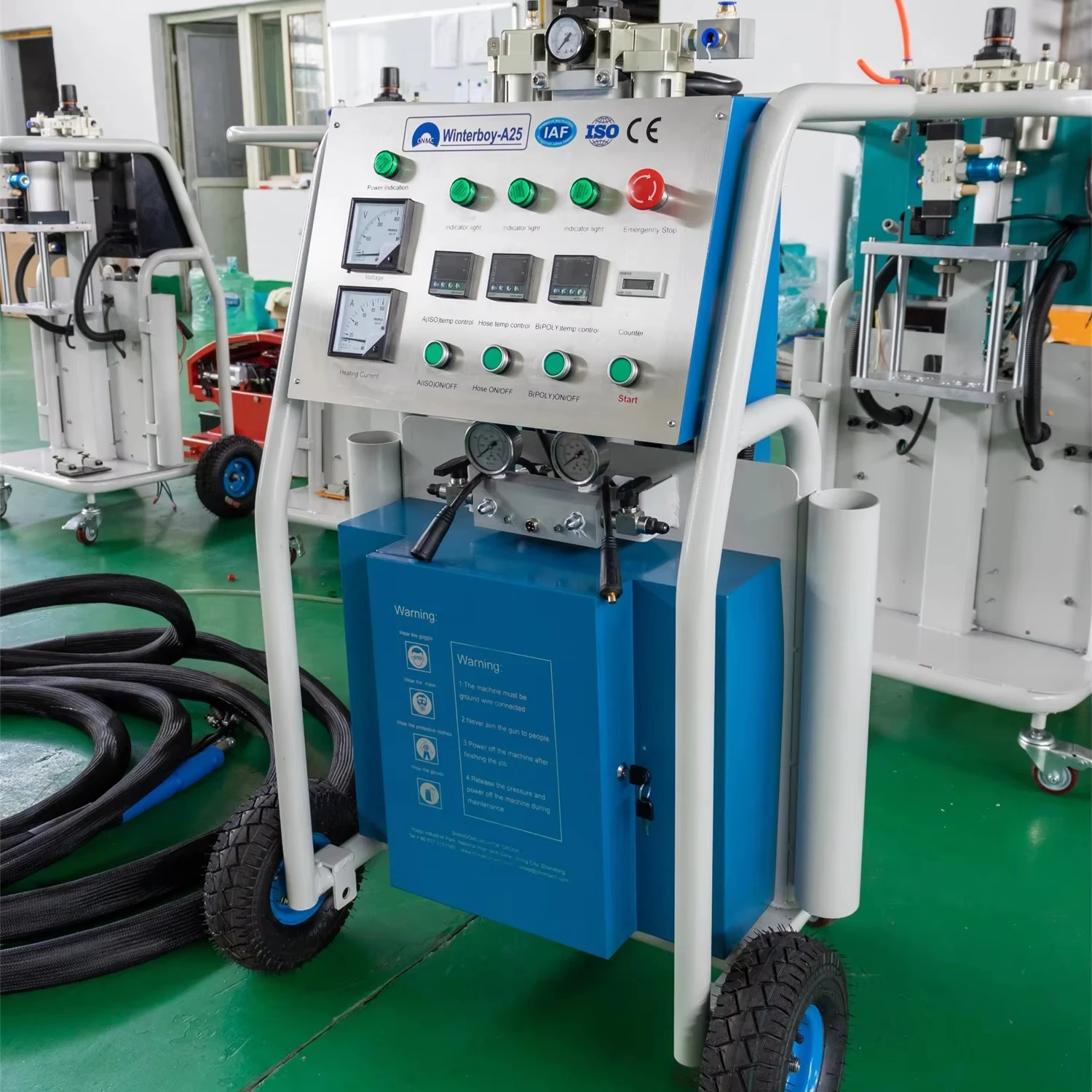 

PU And Polyurea Spraying Foam Machine Portable Foam Sprayer For Construction Waterproofing