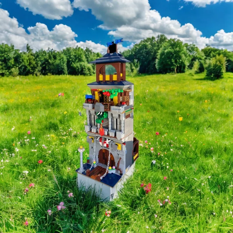 

1426-Piece Dragon's Head Pub | Modular Tavern Build for Medieval Castle