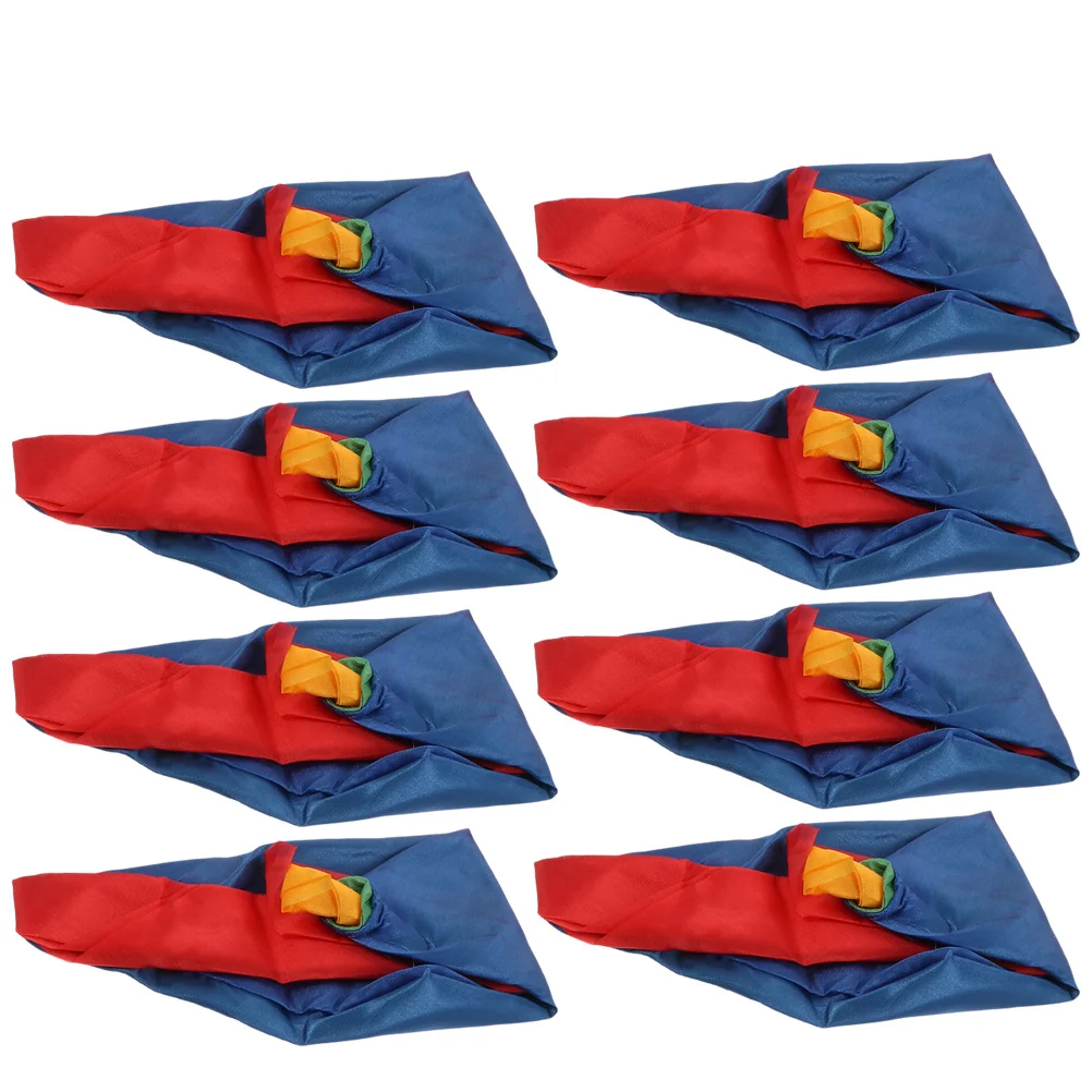 성인용 8개 세트 고성능 재미있는 트릭 소품 무대 공연 기믹 스카프 파티 선물