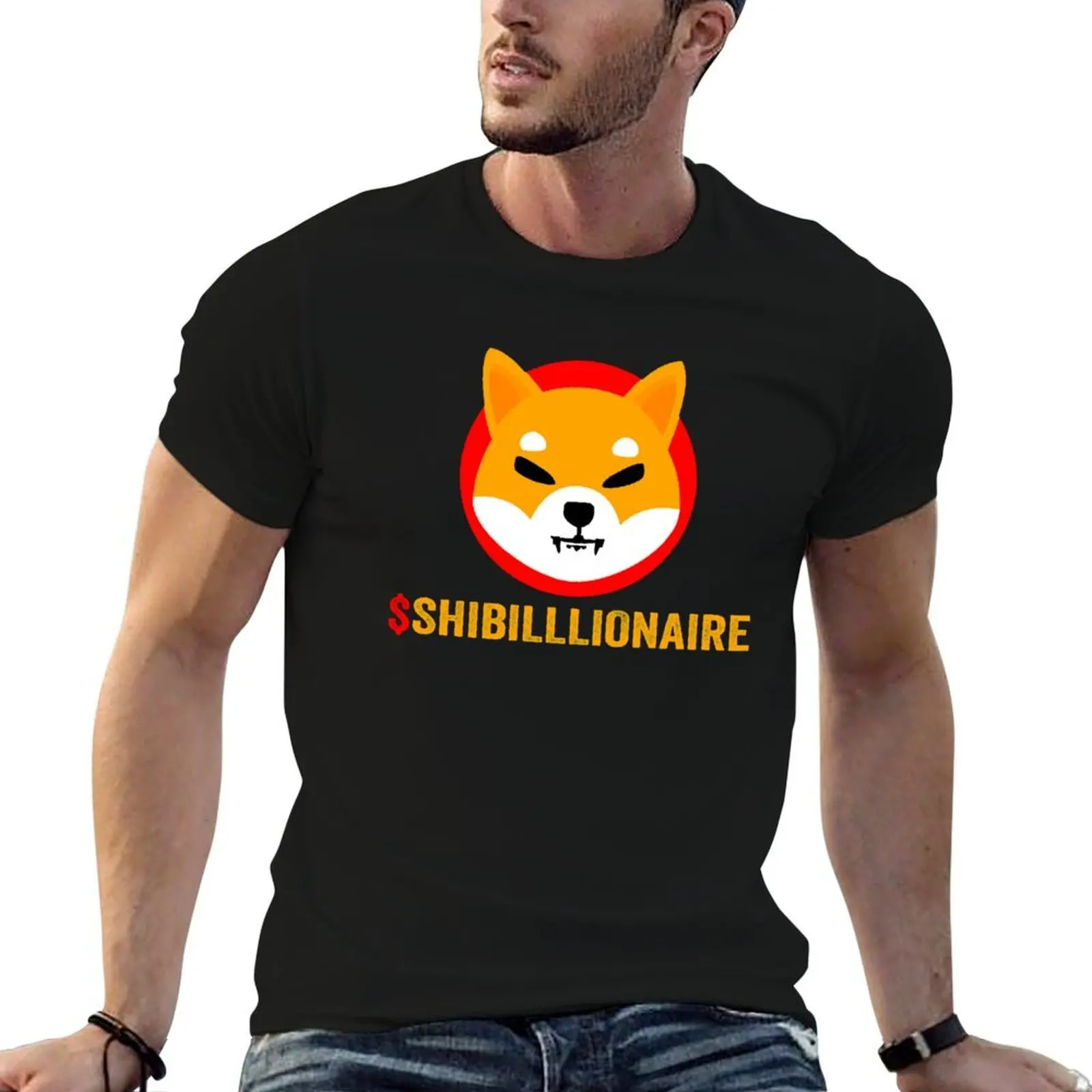 

Shiba shirt T-Shirt graphic t man man shirts cotton Inu t Shibillionaire - Coin for shirt man t luxury