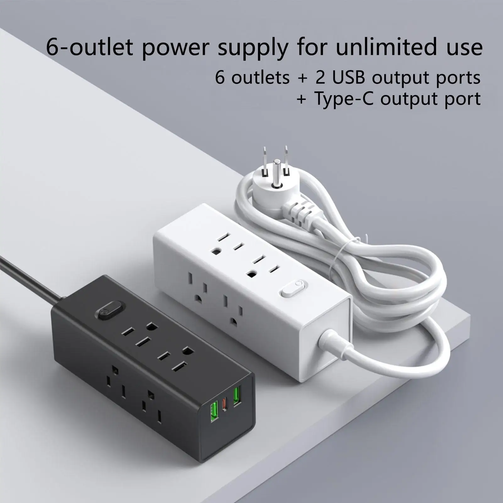 Travel Plug Adapter Universal Portable Worldwide Charging Outlet Power Strip Travel for International Conferences Business Trips