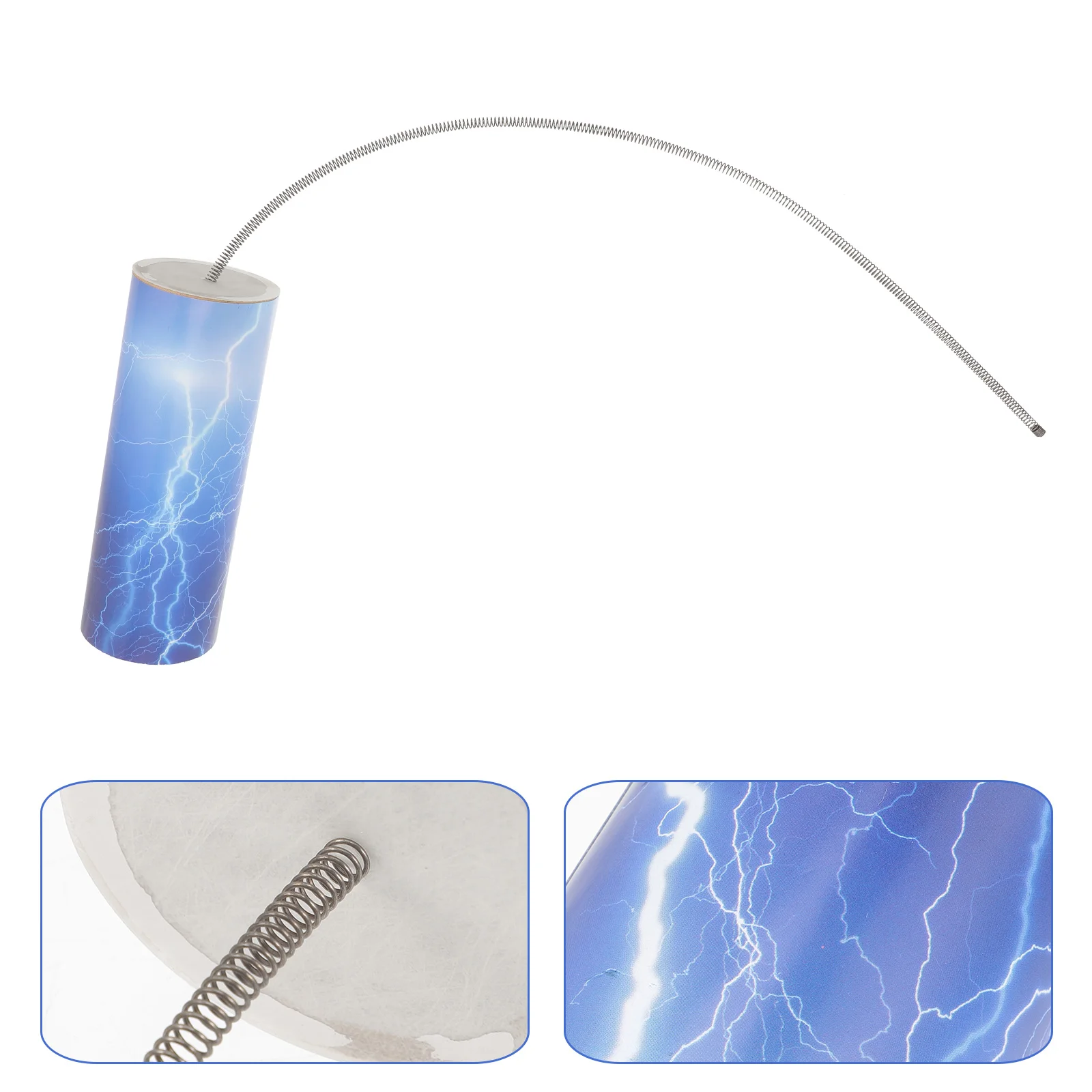 Children's Toy Instrument Educational Musical Percussion Kids Sound Long-lasting Spring Drum Wooden Dubbing Plaything