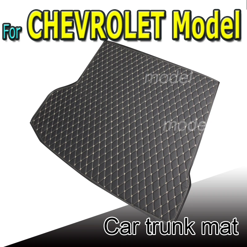 Waterproof Car Trunk Mat For CHEVROLET Blazer Cruze Corvette C5 coupe Corvette C7 Cargo Liner Boot Carpets