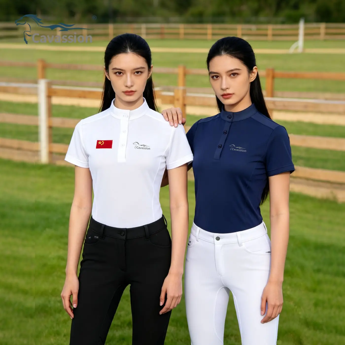 

Equestrian T-shirt, Competition Short-sleeved, Quick-drying And Breathable, Equestrian Supplies