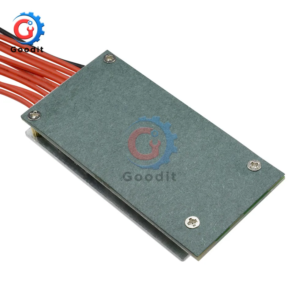 Imagem -02 - Placa de Proteção da Bateria do Lítio 13s 35a 48v 10s 36v 15a Equilíbrio da Bateria do Li-íon Placa de Circuito Integrado