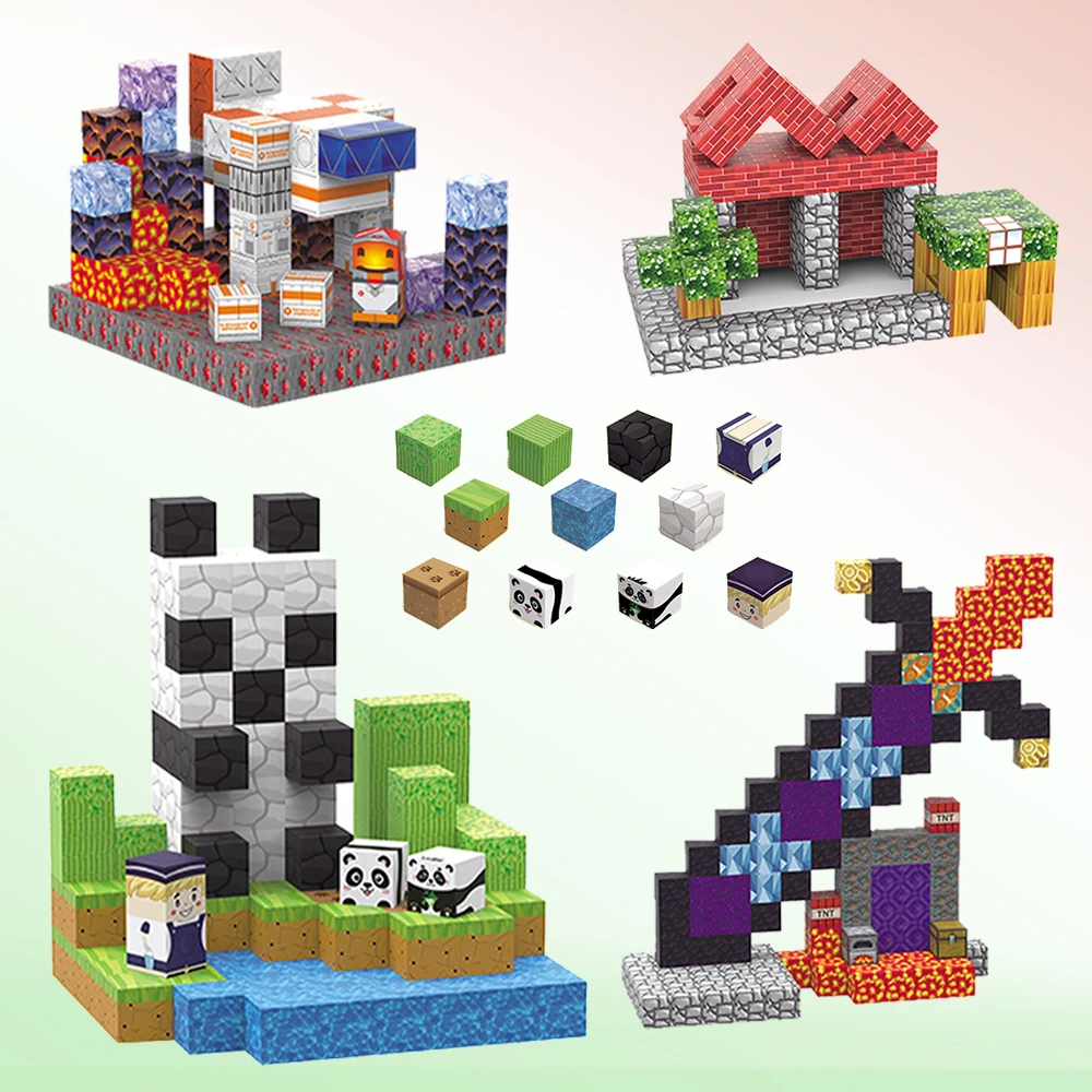 Blocs magnétiques à monter soi-même, jouets STEM, jeu de construction éducatif créatif, ensemble d'apprentissage, construction du monde, cadeau pour enfants, 2025