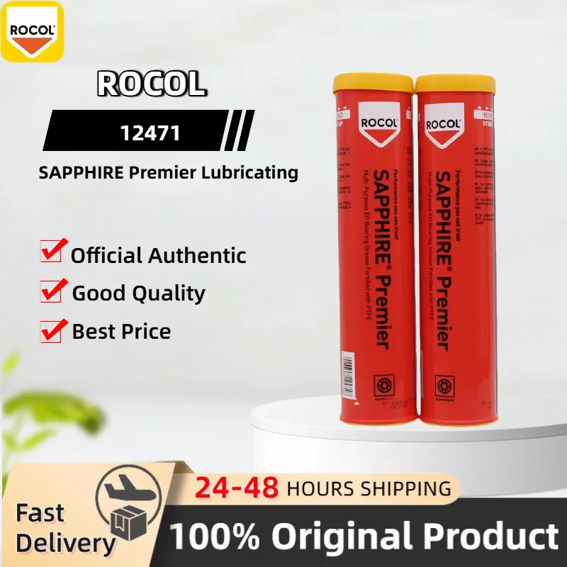 

Original ROCOL SAPPHIRE Premier Lubricating Grease 380g High Speed Bearing Grease for Bearings Motors Gears