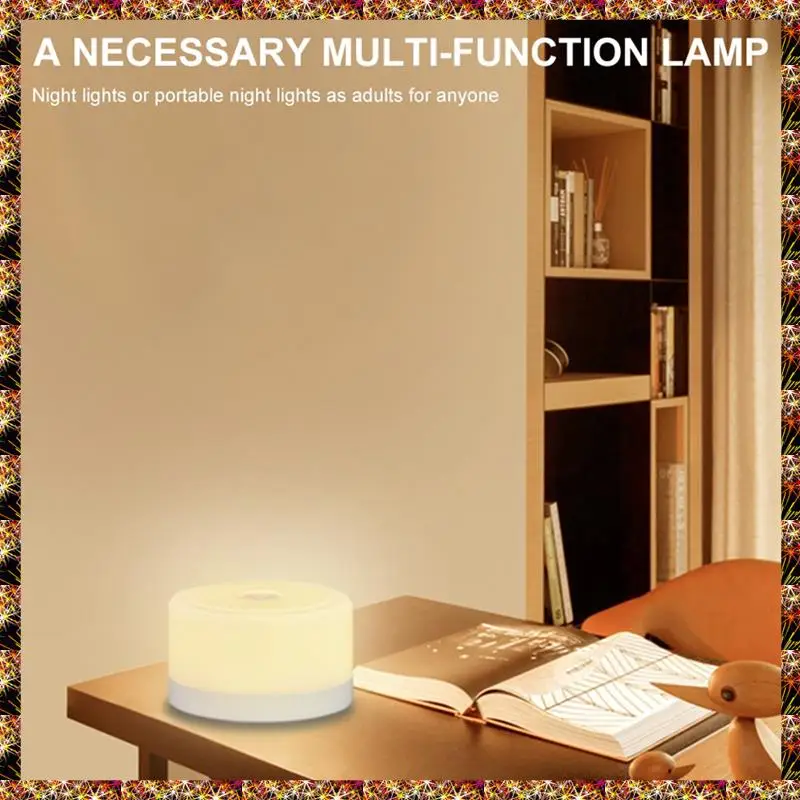 BTCL LED Mini luz nocturna USB recargable lámpara con Sensor táctil lámpara de noche portátil dormitorio sala de estar