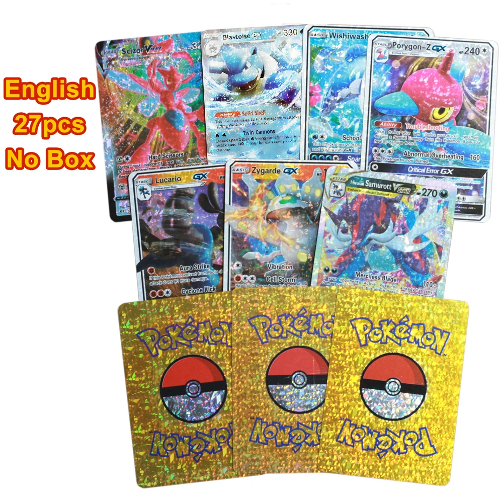 Anime Pokemon Pikachu Charizard Spanish Diamond Colorful English Rainbow Gold Black German Trainer Rare Battle Collection Cards