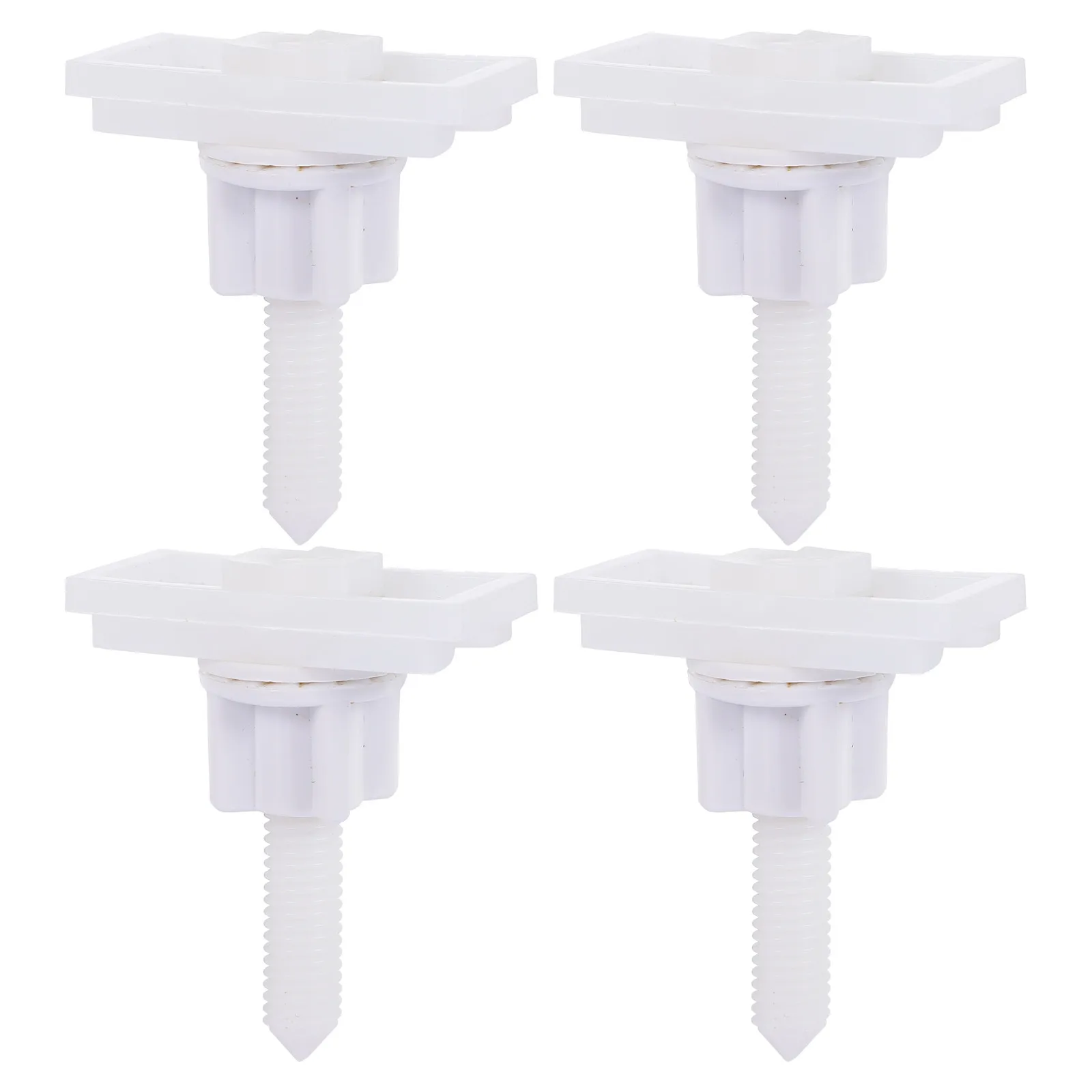 

Комплект из 4 наборов усиленных креплений для сидений унитаза: винты и болты из нержавеющей стали, запасные части для большинства унитазов в ванной комнате