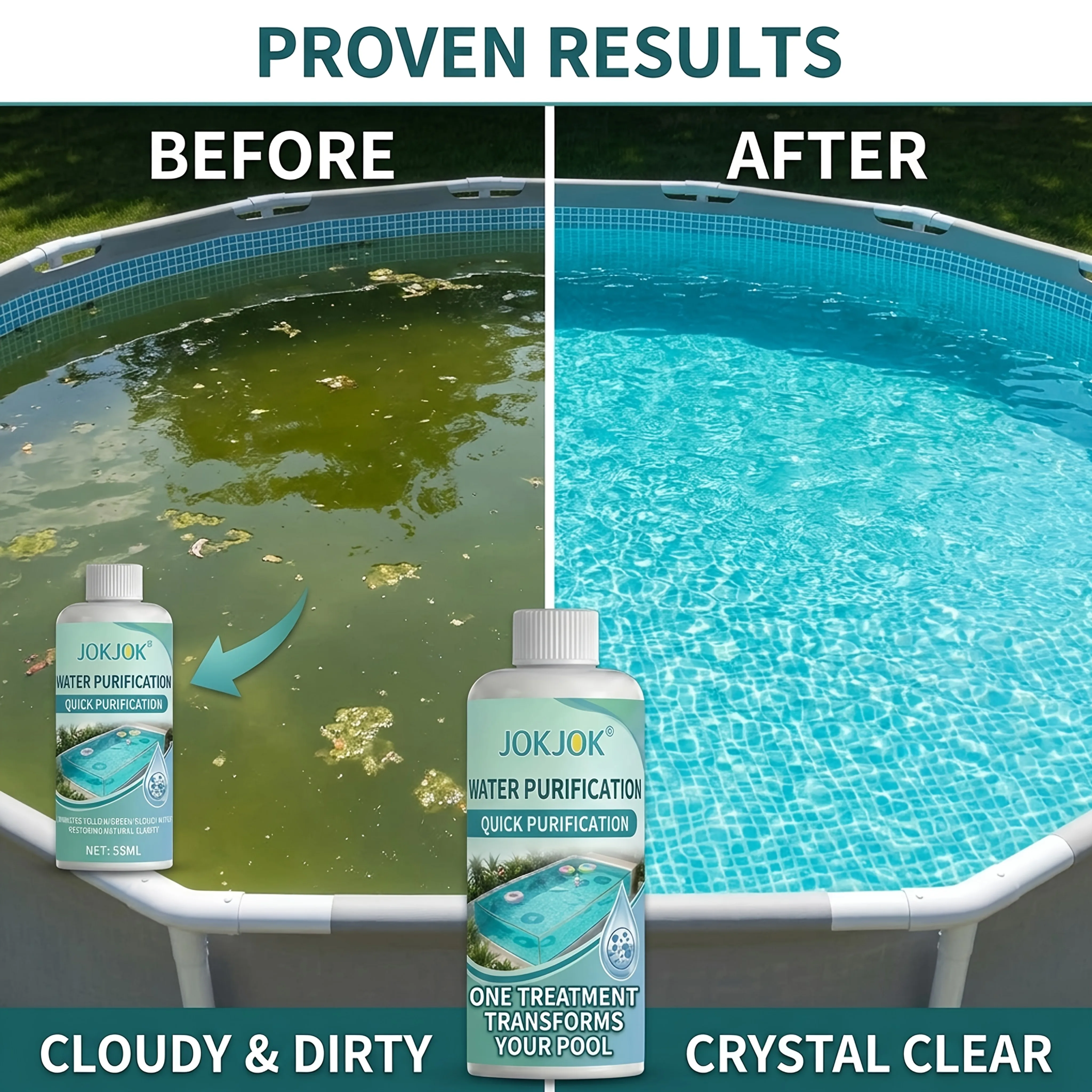 Spa Wellness Usa - Concentrated, Fast-acting Pool Water Treatment Agent