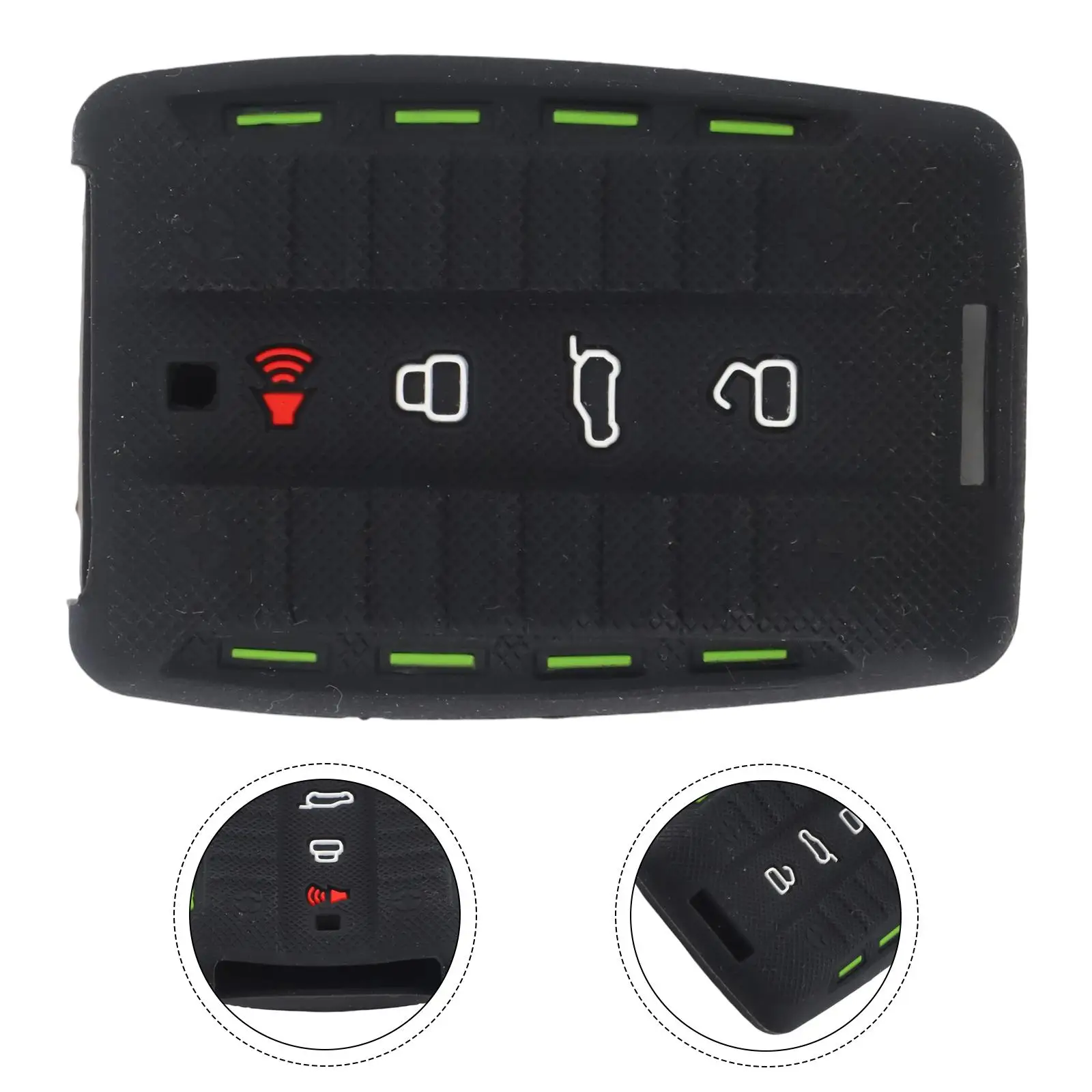 

Car Key Cover Case Set for Great Wall For GWM For WEY For TANK Series Soft Silicone Material Protects Remote Keys from Scratches