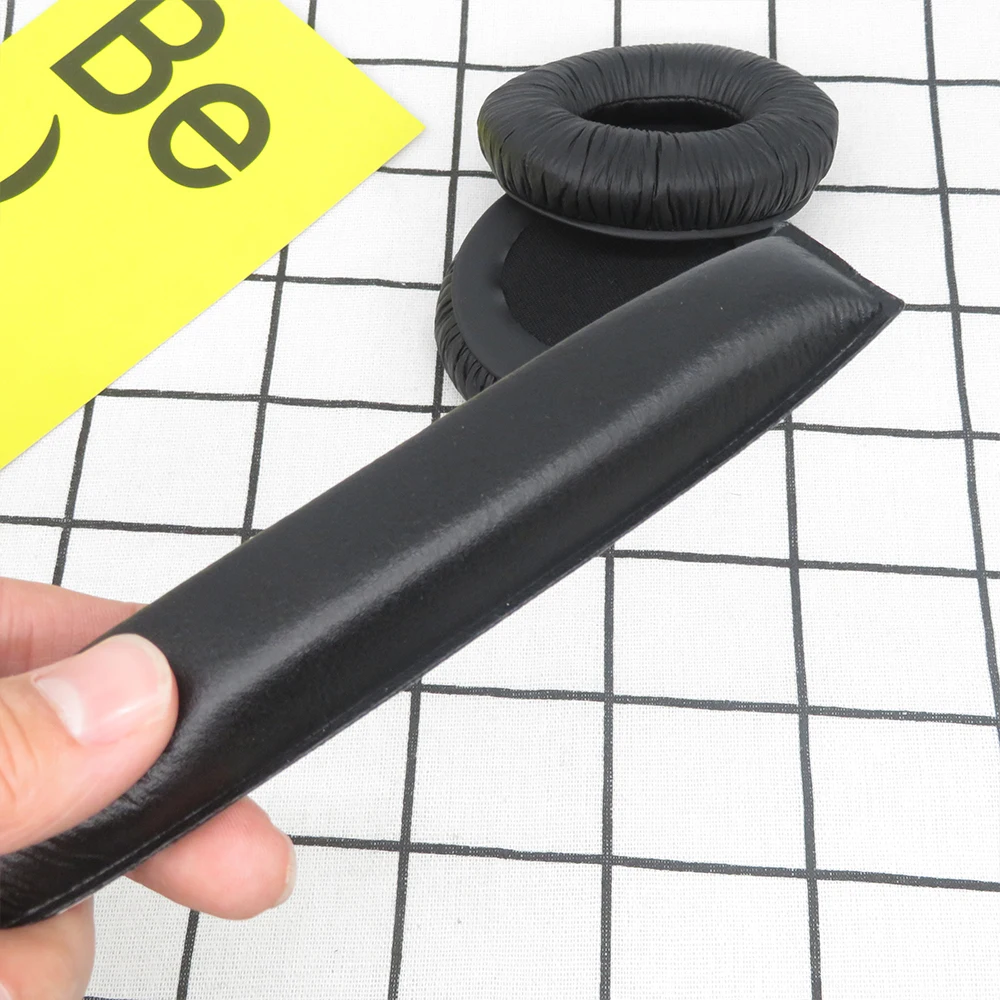 Earpads For Sennheiser HD205 Headphone headpad Earcushions Wrinkled Pads Foam Ear Pads Black Comfortable