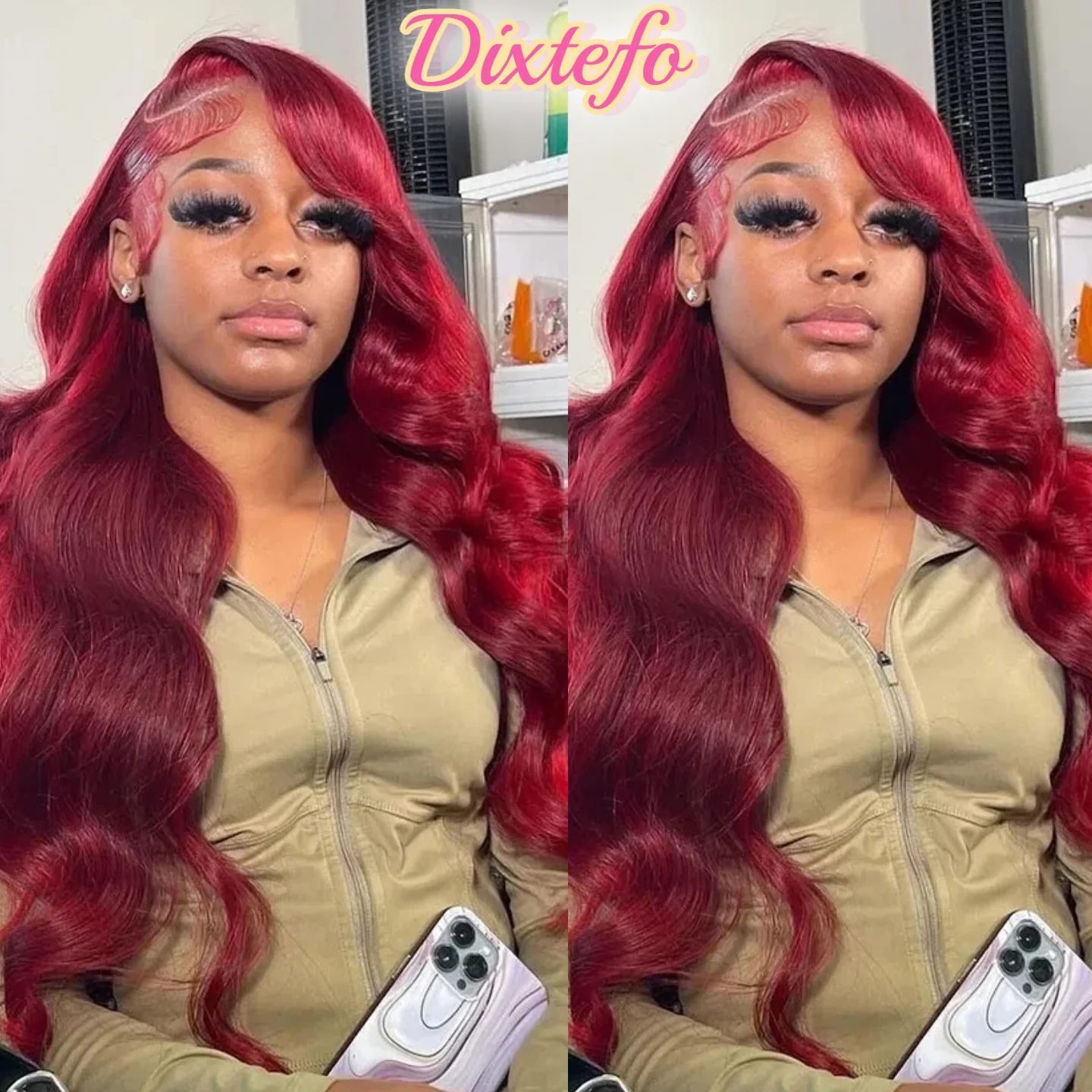 

36 дюймов 99J цветной парик из натуральных волос на кружеве спереди, бордовый, 200 джинсов, 13x6 HD, прозрачные кружевные фронтальные парики