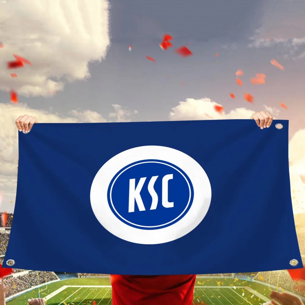 Club Flag Pride Flag Flag to Hang Flags for Rooms Banner  K-karlsruher SC Wall Decoration Outdoor Decorations Flags and Banners