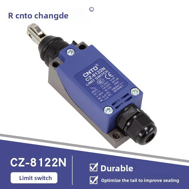 CNTD/Changde Electric Stroke Switch CZ-8122N Button Type Self-Reset Limiter Fretting