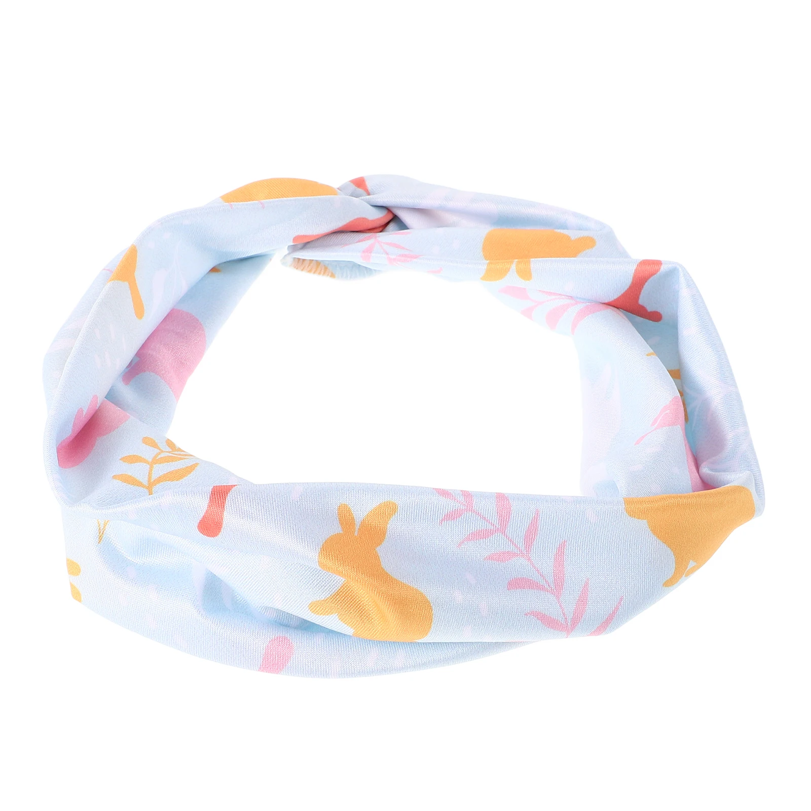 

Rabbit Print Headband Cute Pattern Headbands Elastic Basketball for Men Running Gym Hairbands Women Fitness