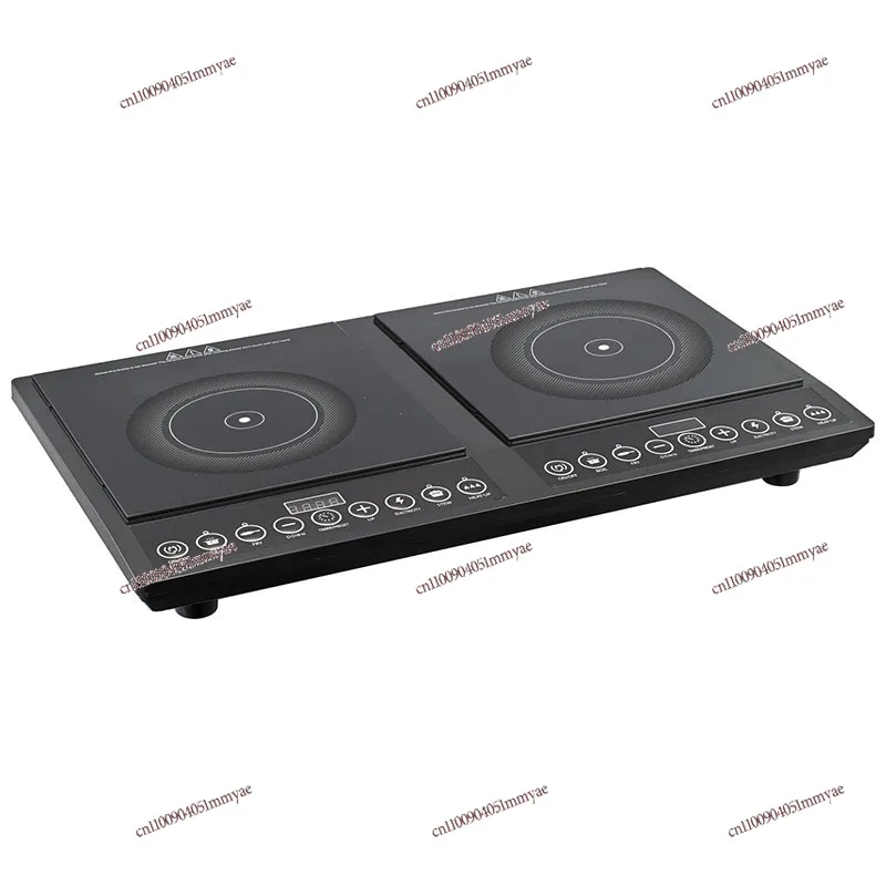 127V Button 2-head Induction Cooker, Desktop Double-head Induction Cooker