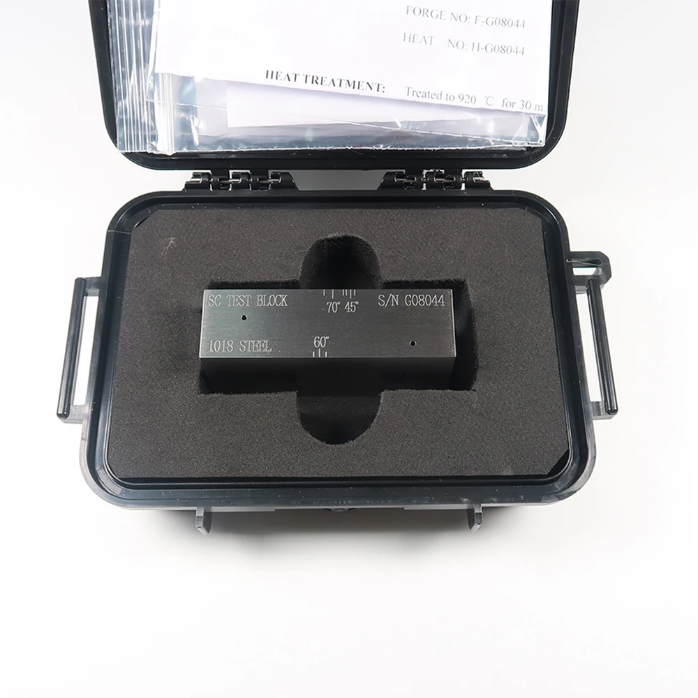 SC-kalibratieblok 1018 stalen testblok AWS-type blok Inch-type