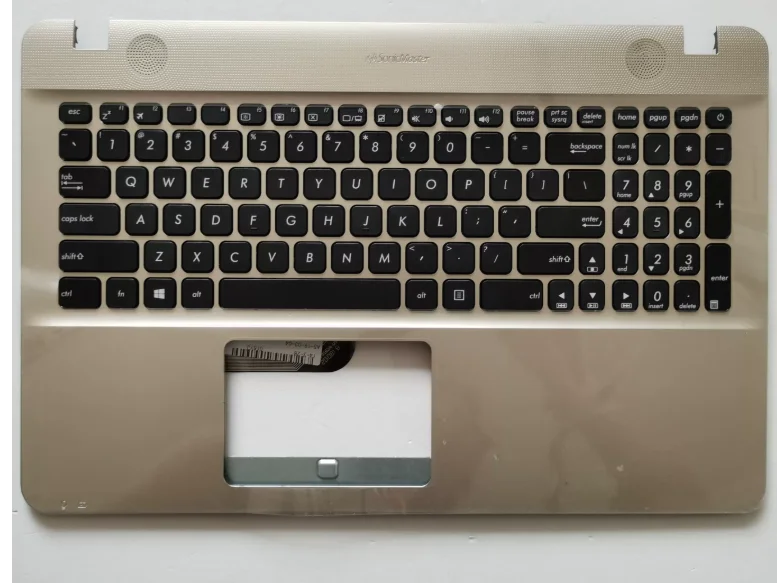 Golden New laptop upper case cover palmrest for Asus X540 X580NV F540 FL5700U R540 VM520U