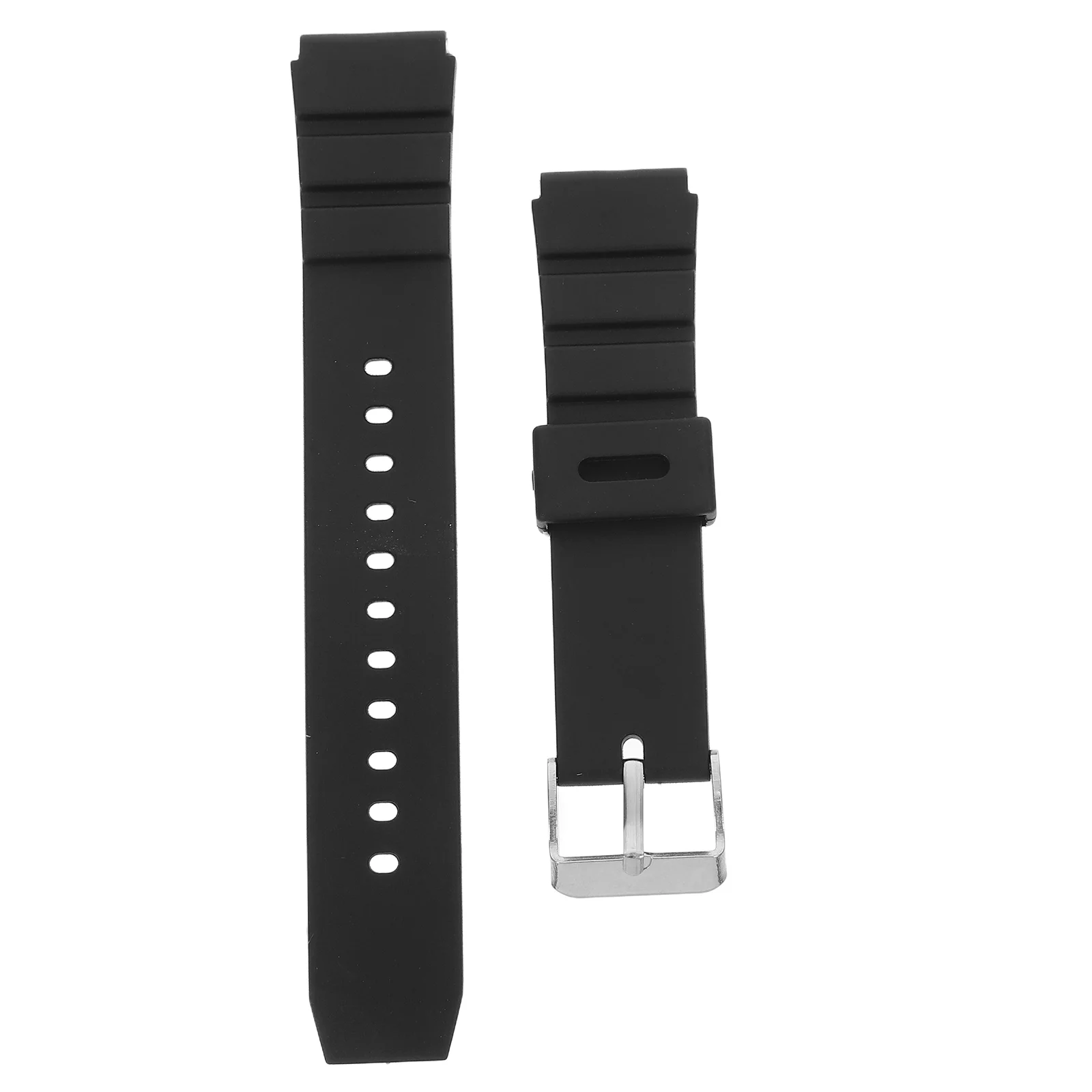 

Chic Watch Band 18mm Strap Easy to Install Silicone Straps Bands Waterproof Climbing