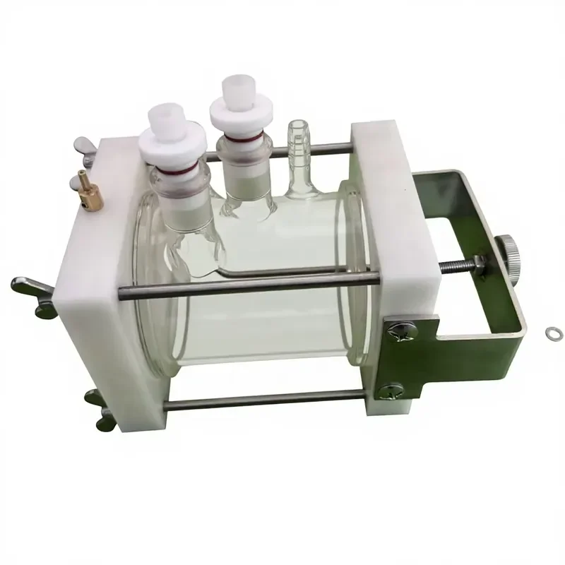 Flat Plate Test Cell with Optional Water Jacket Temperature Control Electrochemical Cell F029 F030 for