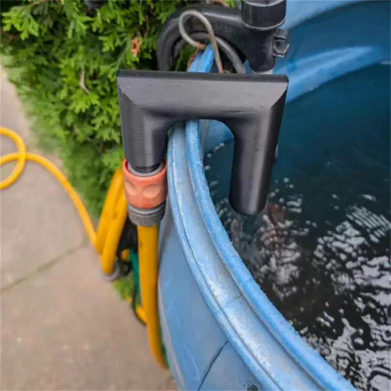 Durable Garden Hose Hook - Easy Water Tank Filling, No Handheld, Anti-Slip Design, Patio Watering Tool, Garden Hose Accessories