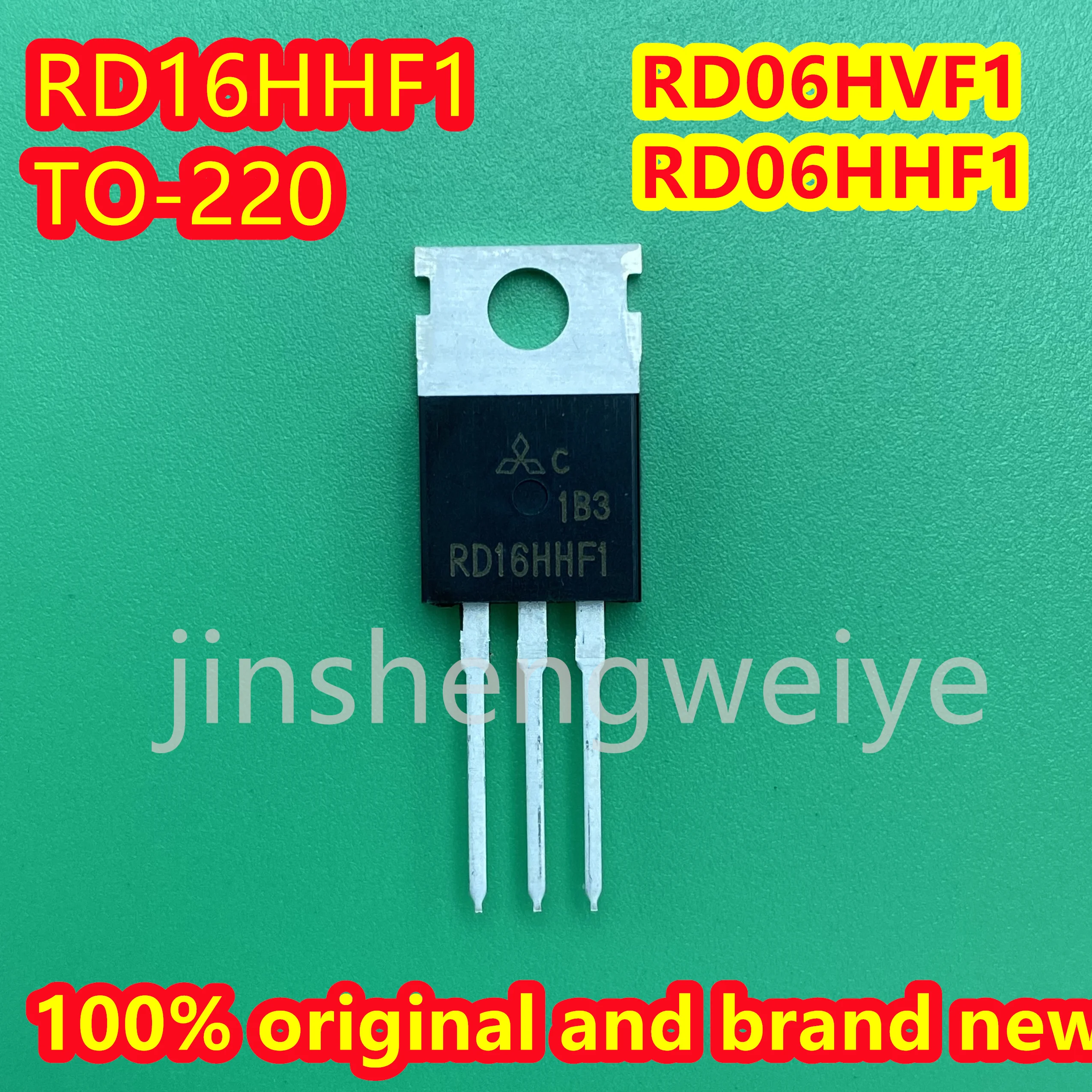 3PCS RD06HHF1 RD16HHF1 RD06HVF1 TO-220 100% Original Imported Spot RF Tube Transmitter Transistor Spot Electronics