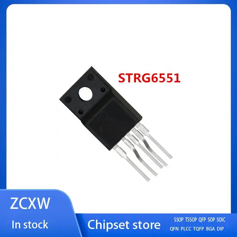 10PCS/LOT  STR-G6551 STRG6551 or STR-G6532 or STR-G6452 TO-220F-5