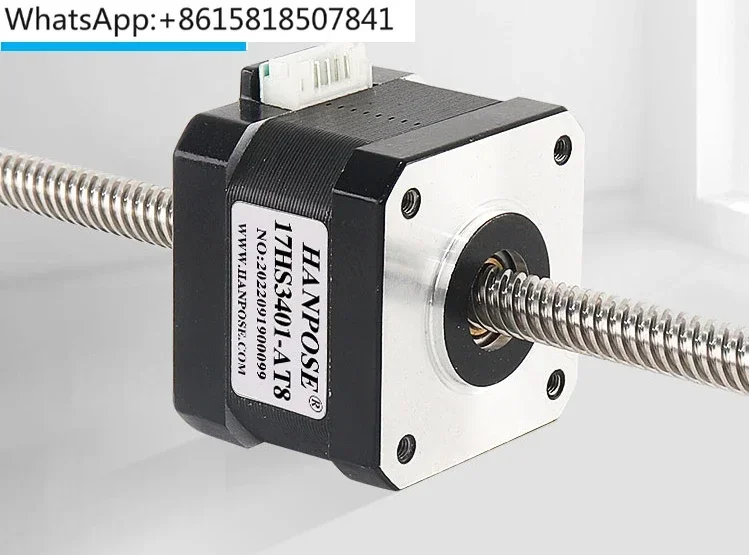 42 through ladder type screw stepper motor body 34MM T8 linear screw motor NEMA17