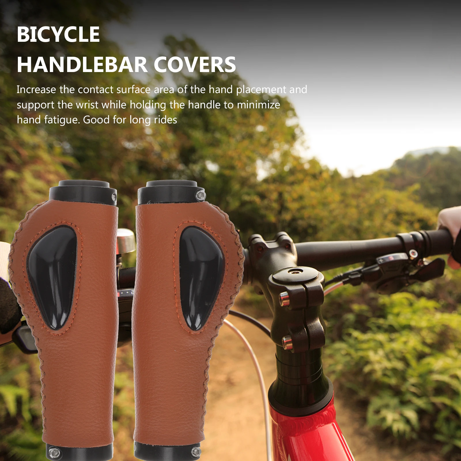 

Silicone Bicycle Handlebar Cover Grip Grips for Bicycles Bike Damping Cycling