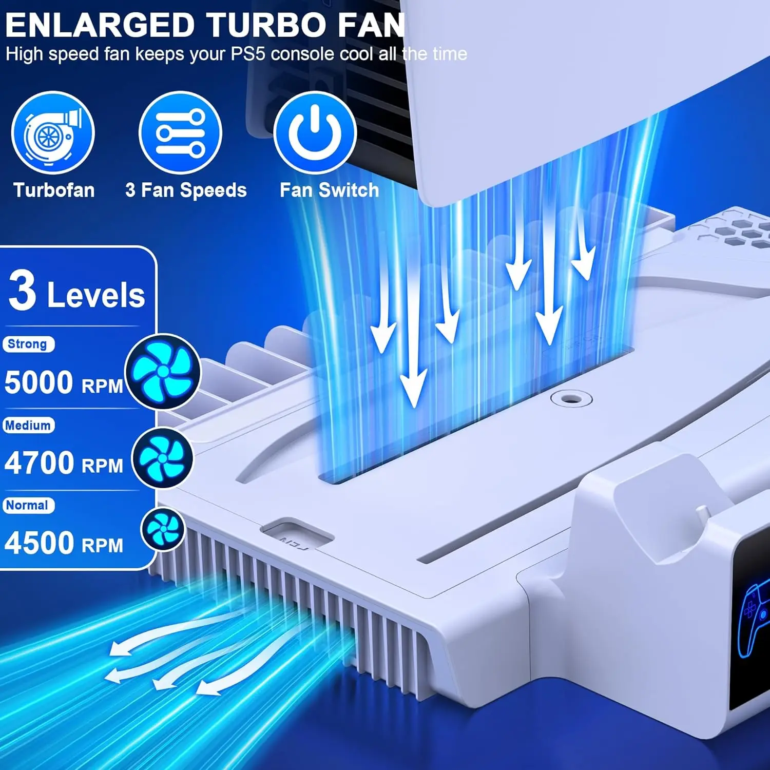 Thumbnail 4 - #19 Best PS5 Cooling Fans to Buy In 2026