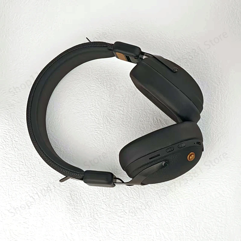 MARSHALL BT12 Wireless Headphones, Active Noise Cancellation, Hi-Fi Audio, Comfort Fit, waterproof Bluetooth Retro Music Headset