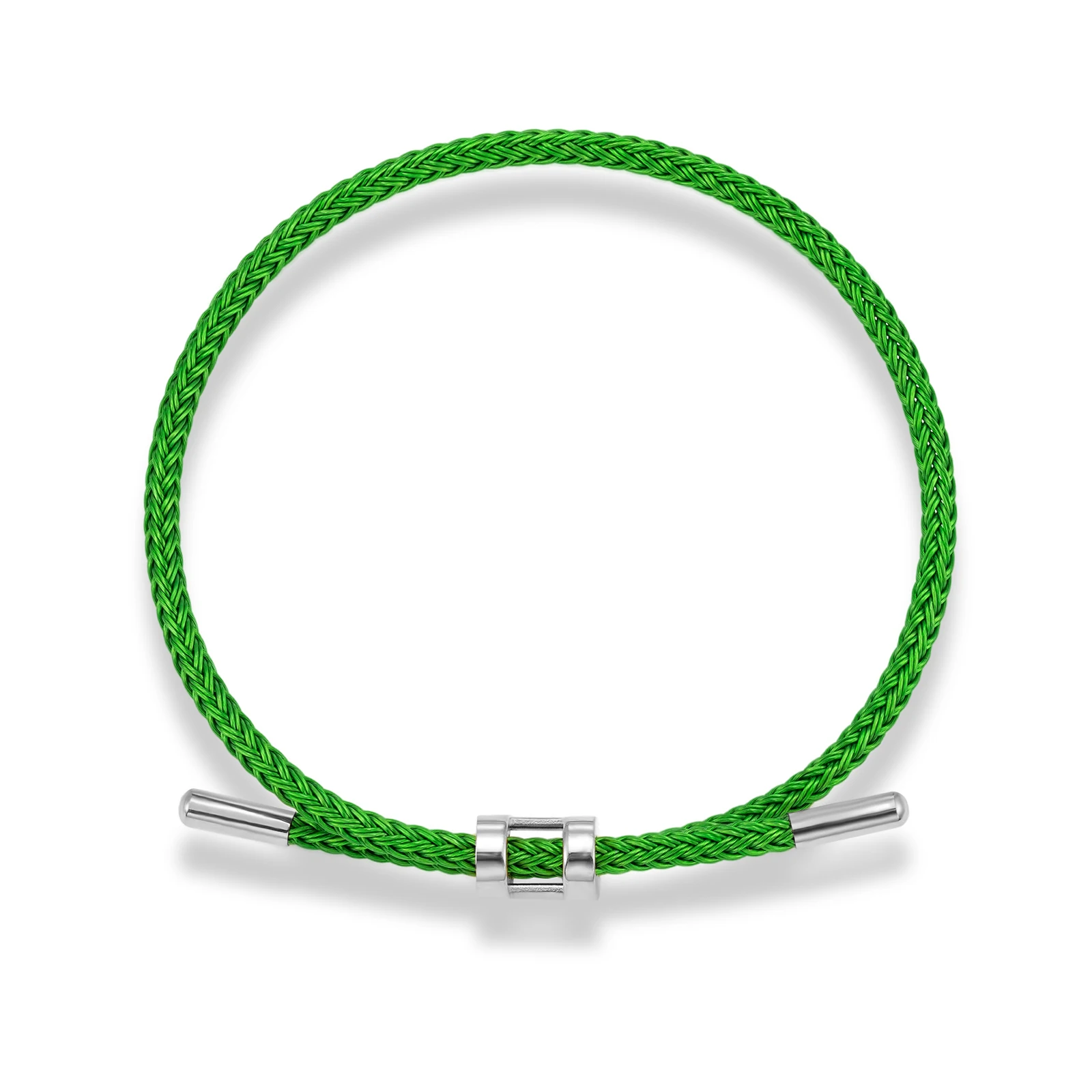 Luxuriöses Mehrfarbiges Handgefertigtes Armband für Damen und Herren Verstellbares Nicht-Verblassendes Edelstahl-Draht Wasserfestes Seil Paar-Schmuck Geschenk