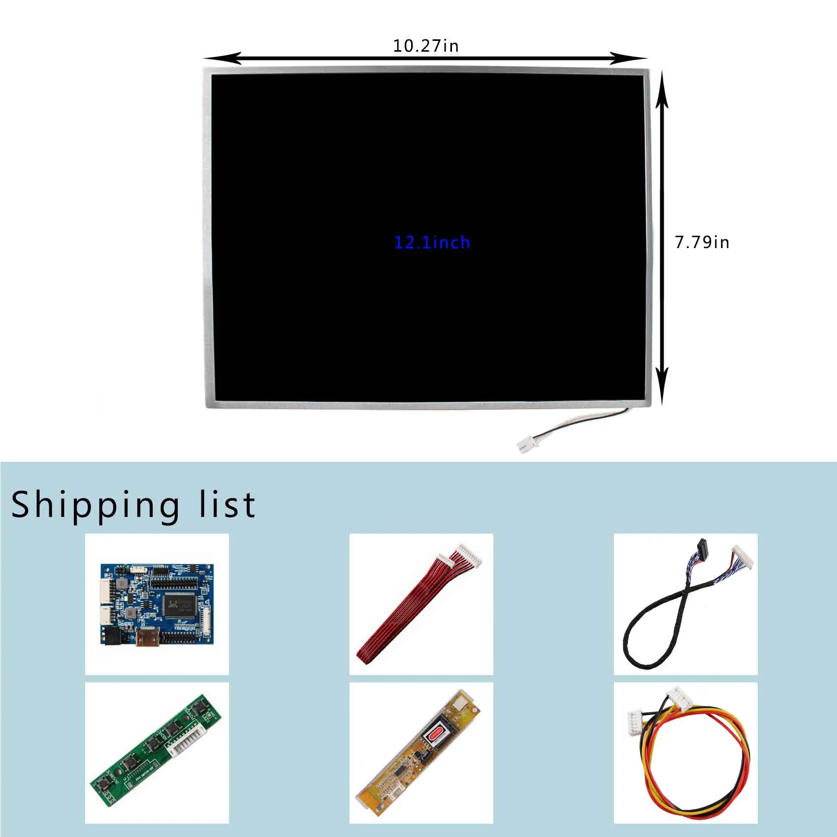 Hd mi lcd controller platine 1024 x768 auflösung ltn121xt n121x5 hintergrund beleuchtung ccfl 20pin lvds stecker VS-TY2660H-V1