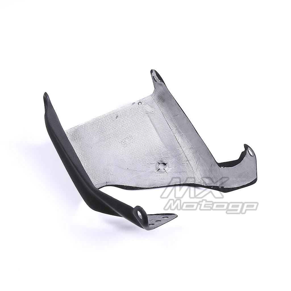 ألياف الكربون السفلى البطن عموم Undertray غطاء حامي ل DUCATI Multistrada V4 V4S 2021-2024 دراجة نارية Undertray Fairng أطقم #6