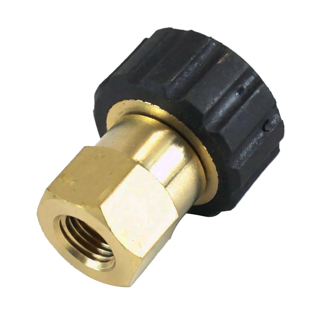 

Pressure Washer Twist Connect Adapter Connector 22mm Male X 1/4" Female