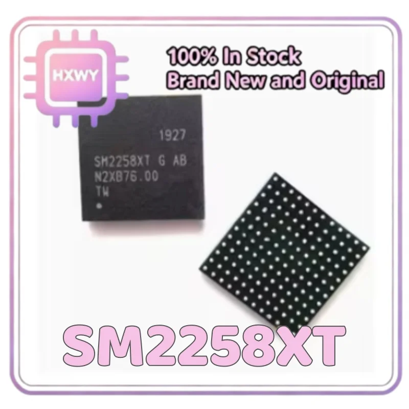 (2/20 Pieces) SM2258XT G AB SM2258XTG BGA Main Control Chip, Brand New Original