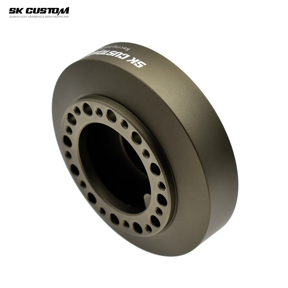 SK CUSTOM For MINI R55 R56 R57 R58 R59 R60 R61 Forged Aluminum Alloy Steering Wheel Short Wheel Adapter