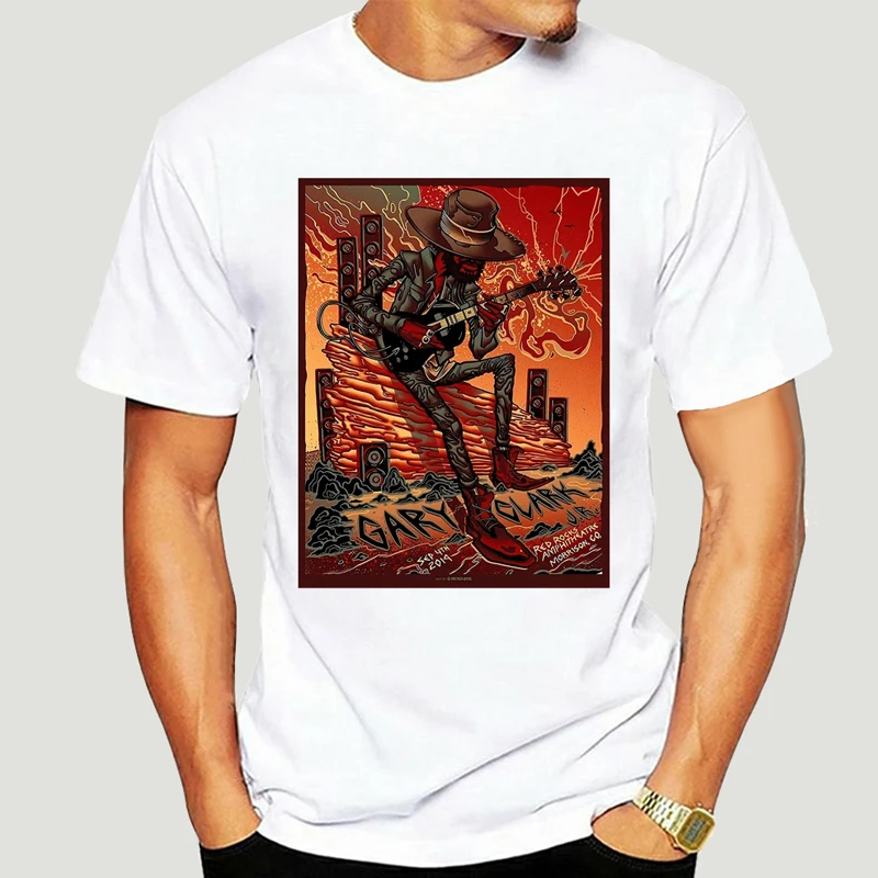 Gary Clark JR Red Rocks Amphitheatre Morrison CO Black T-shirt Short Sleeve 3155X