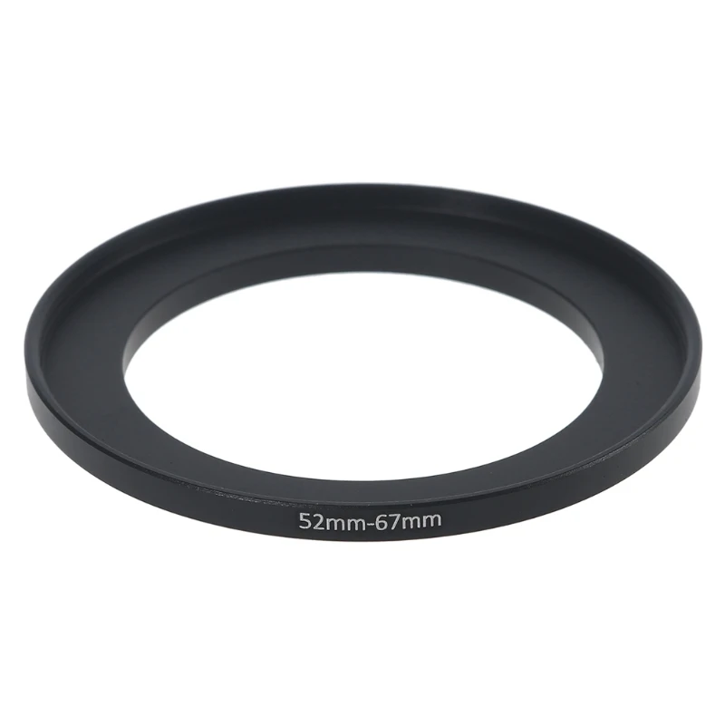 52mm-67mm Filter Step Up Rings Stepping Adapter Step Up Rings Lens Adapter Filter for Digital SLR Camera