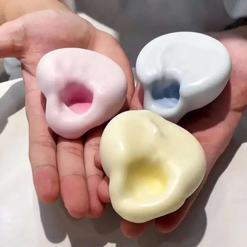 ความเครียดบรรเทาทรายเหนียวลูก Shapeable Squeeze ของเล่นช้า Rebound ตลก Sensory ของเล่นสําหรับเด็กผู้ใหญ่ Anti-ความเครียดของขวัญ