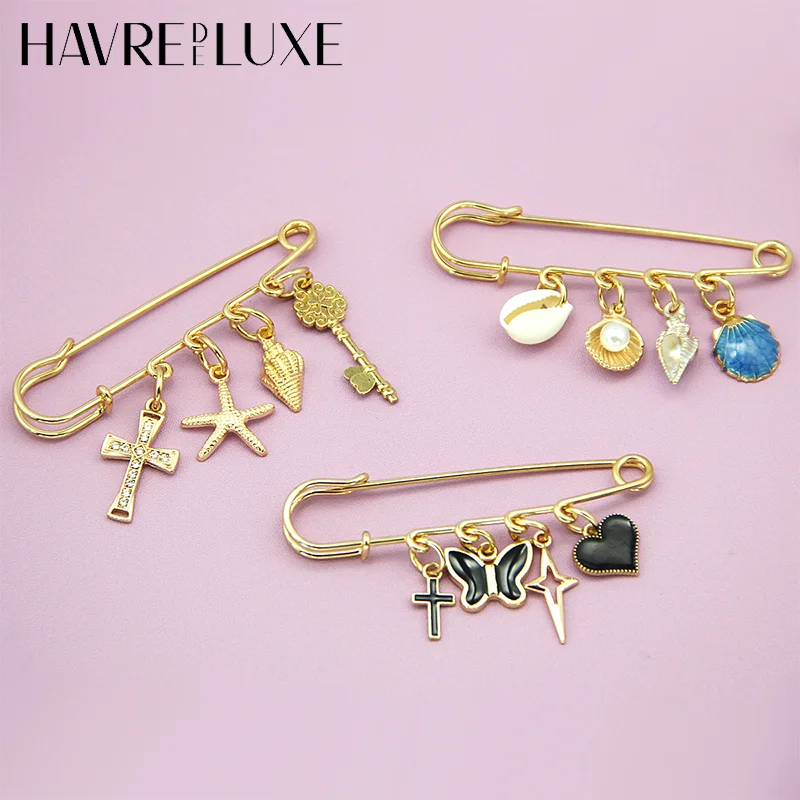 Five Pointed Star Bag Charm For Women Bag Durable Fashion Gift Beautiful Pearl Geometric Star Pin Bag Decoration Bag Accessories