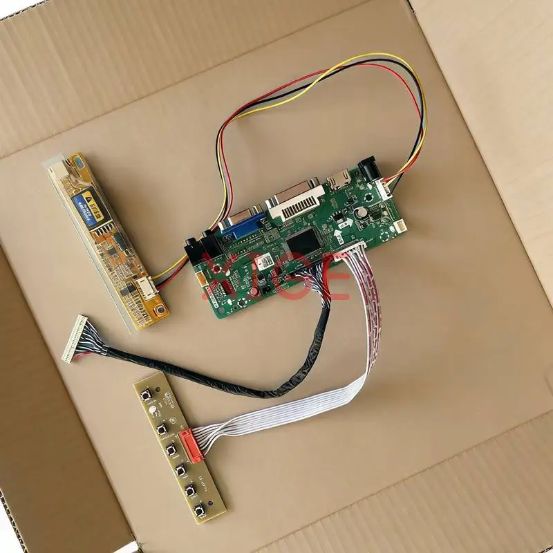 

For B141XG05 B141XG08 B141XG13 B141XG09 Matrix Controller Drive Board DIY Kit 1024*768 1-CCFL 1024x768 HDMI+DVI+VGA LVDS 30-Pins