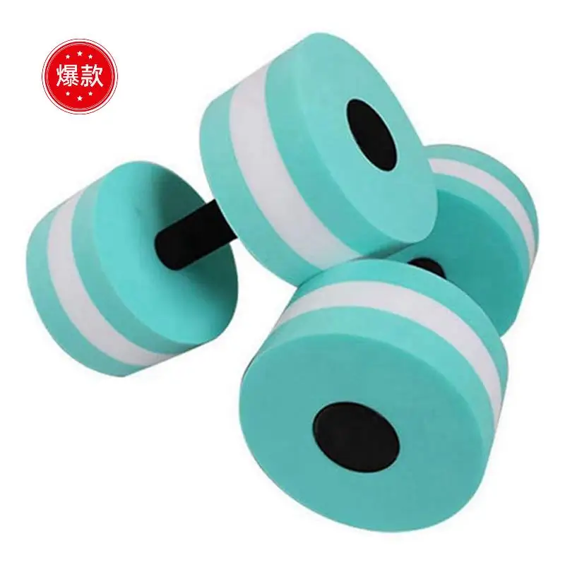 

4 Pack Aerobics Foam Dumbbells, Water Exercise Dumbbells, Swimming Resistance Water Barbell, Swimming Exercise Barbell